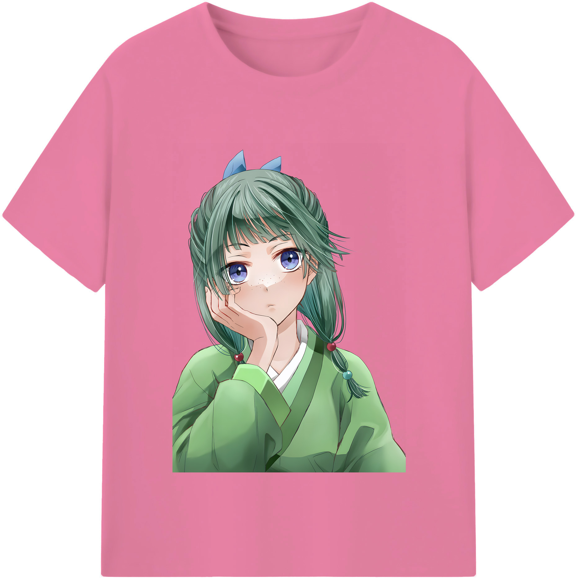 （画像用） 薬屋のひとりごと The Apothecary Diaries 綿100％半袖Tシャツ（フロントプリント）
